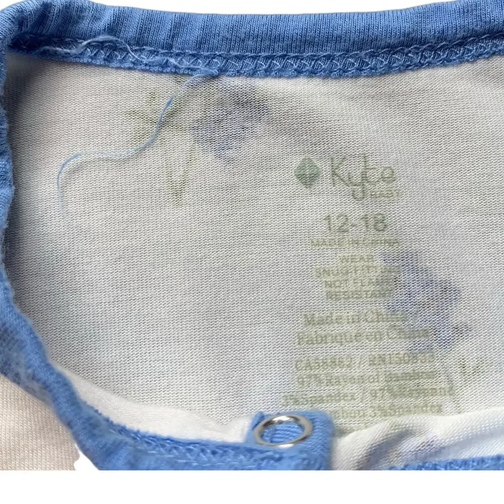 Kyte Bluebonnet Bamboo Tank Snap Romper - Picture 3 of 6